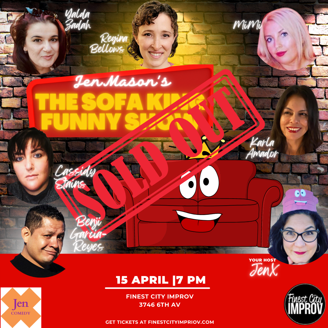 Sofa King April Show sold oout